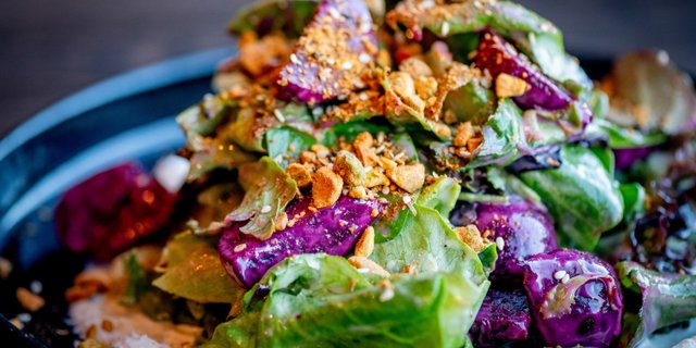 Roasted Baby Beets Salad