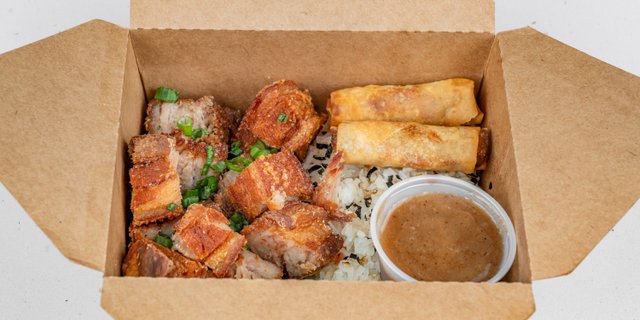 Lechon Kawali Plate