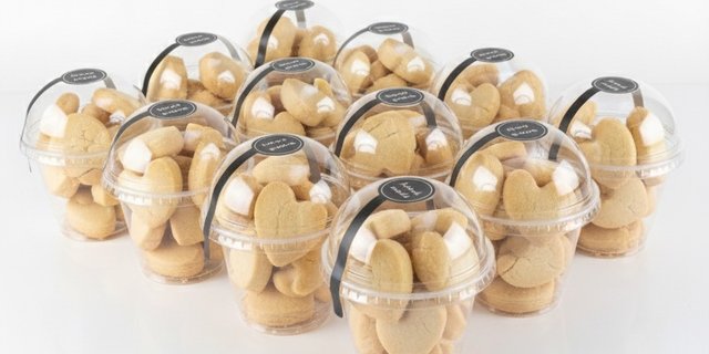 Gourmet Heart-Shaped Butter Cookies