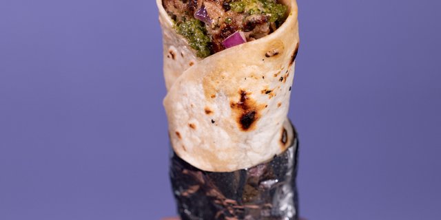 Lamb Kebab Roll Tray