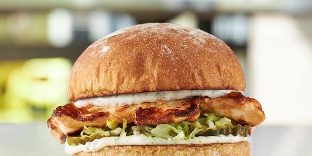 Gluten-Free Grilled Chicken Burger