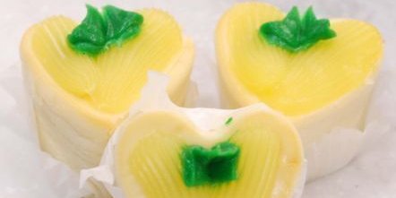 Bite Size NY Style Lemon Cheesecake