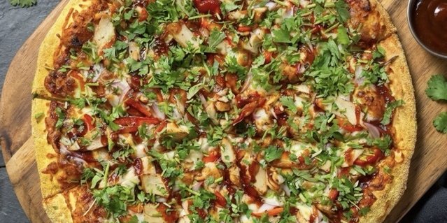 BBQ Pizza w/ Chicken