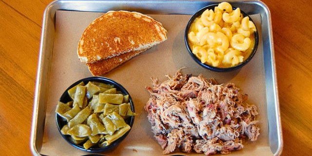 Hickory-Smoked BBQ Pork Buffet