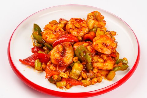 Kung Pao Jumbo Shrimp