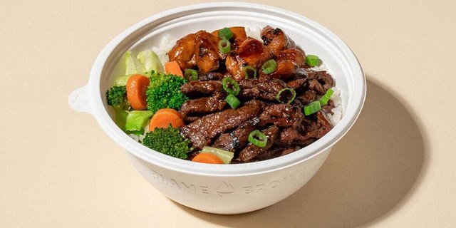Half & Half Bowl