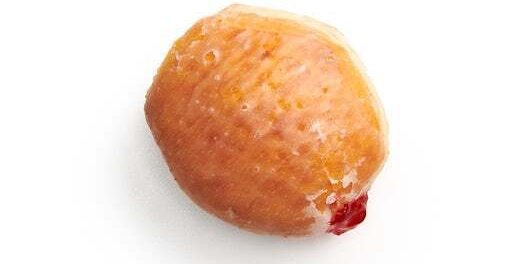 Strawberry Filled Donuts