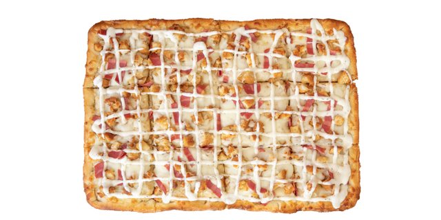 Chicken Bacon Ranch Sicilian Pizza