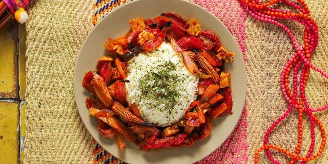 Tempeh Saltado