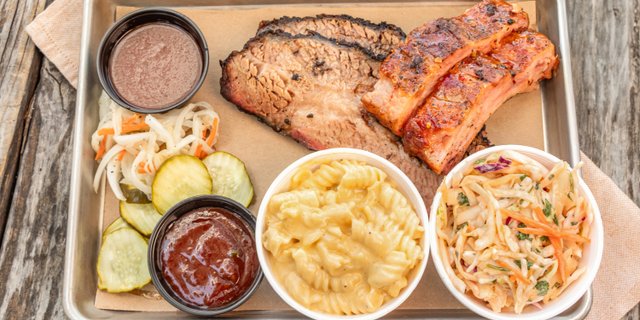 2 Meat & 2 Sides Plate
