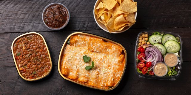 Veggie Enchilada Family Meal Package