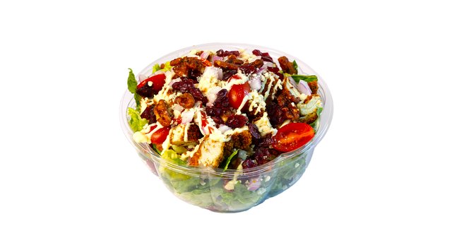 Individual Harvest Crispy Chicken Salad