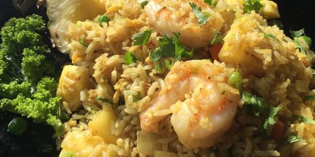 Pineapple Chicken Fried Rice