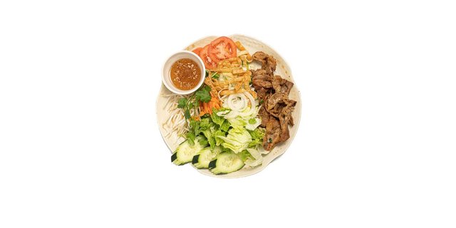 Grilled Pork Salad