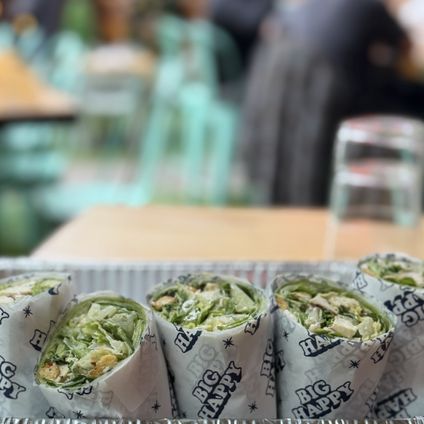Chicken Caesar Wrap Platter