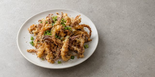 Fried Squid Tentacles