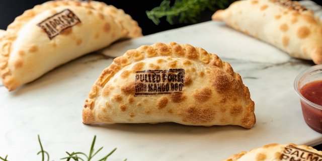 Pulled Pork With Mango BBQ Empanada