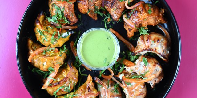 Tandoori Momo Tray