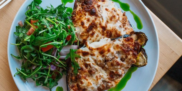 Eggplant Papoutsakia