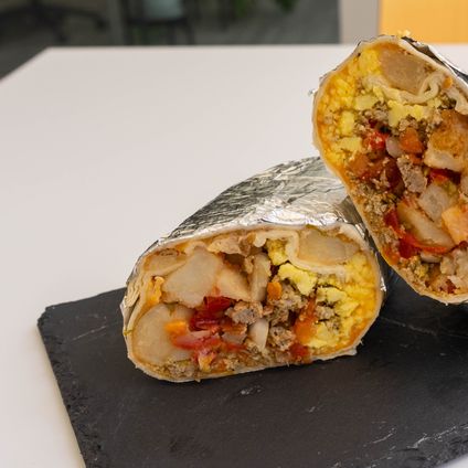 Vegetarian Breakfast Burrito