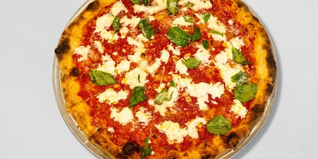 Broken Burrata Pizza Pie