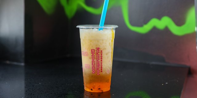 Passion Fruit Milk Green Tea