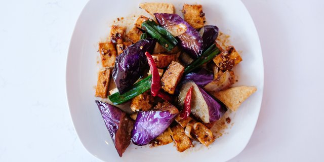 Szechuan Eggplant w/ Tofu