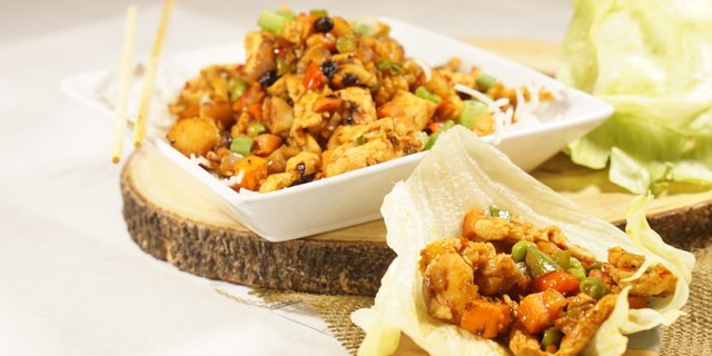Chicken Lettuce Wraps
