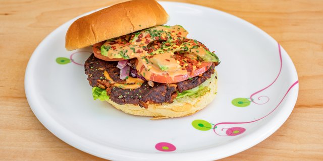 Mexican Double Decker Burger