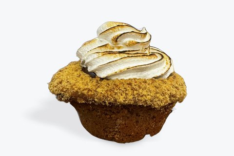 S'mores Pizza Cupcake