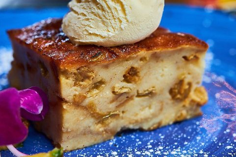 Fire Inna Wire Bread Pudding