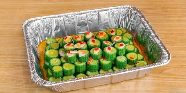 Cucumber Salad Tray