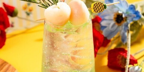 Lychee Apple Soda