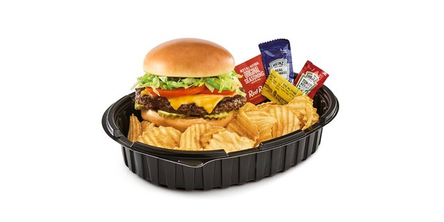Gourmet Burger Boxed Meal