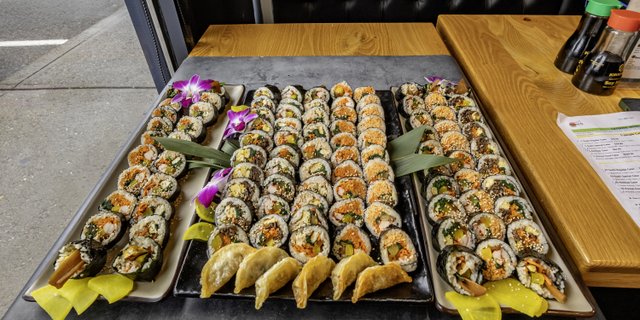 10-Roll Special Sushi Platter