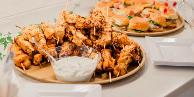Grilled Chicken Skewer