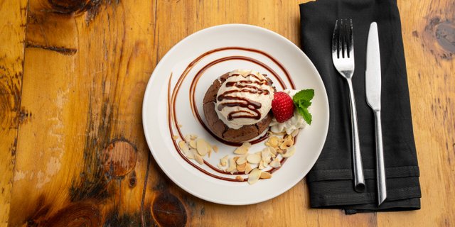 Triple Chocolate Zabaglione Cake
