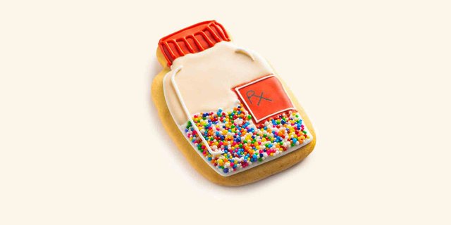 Pill Bottle Cookies