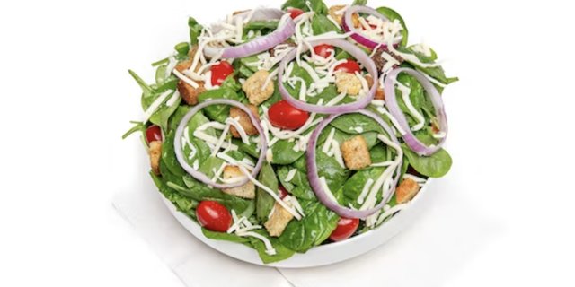 Baby Spinach Salad w/ Grilled Chicken
