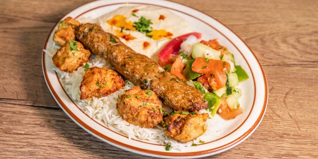 Combo Kabob Plate