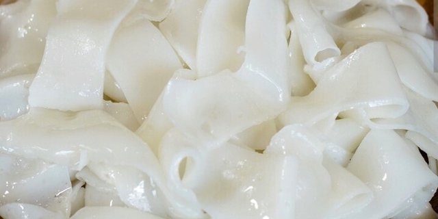 Steamed Flat Rice Noodles