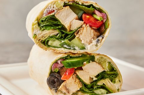 Greek Panini Wrap