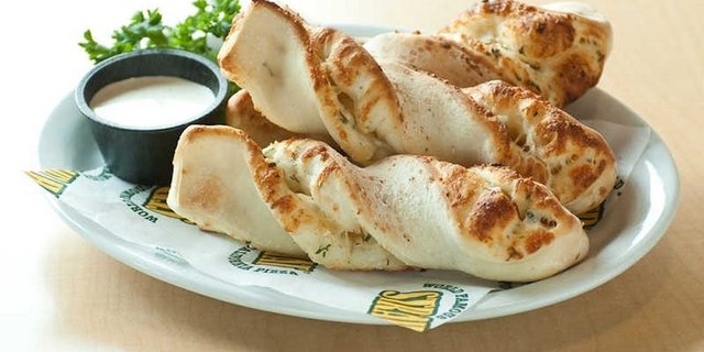 Garlic Parmesan Twists