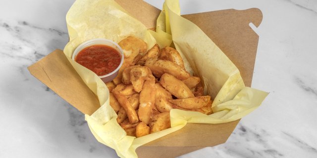 Seasoned Potato Wedges