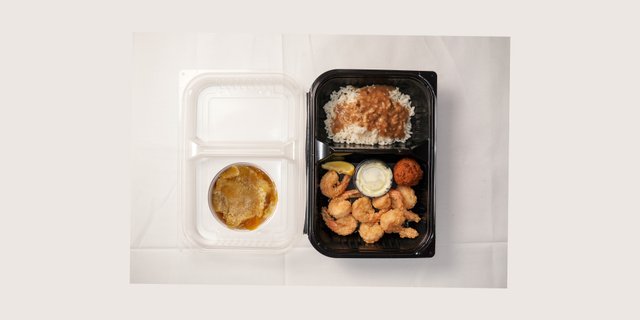Fried Shrimp Boxed Lunch