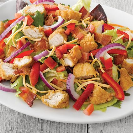 Honey Mustard Chicken Crunch Salad
