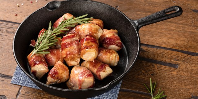 Chicken Wrapped in Bacon