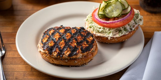 Thai Salmon Burger