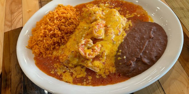 Shrimp Enchiladas
