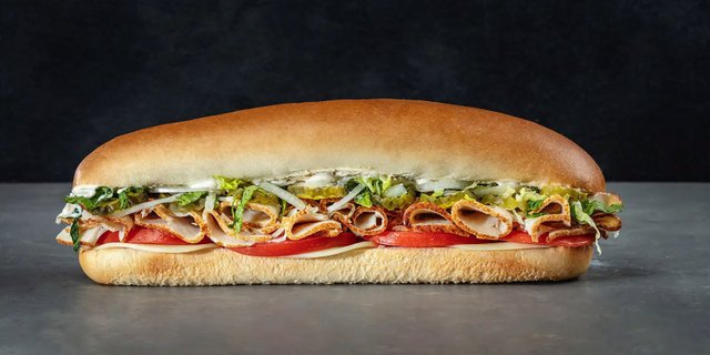 Turkey Breast Deli Sub Sandwich